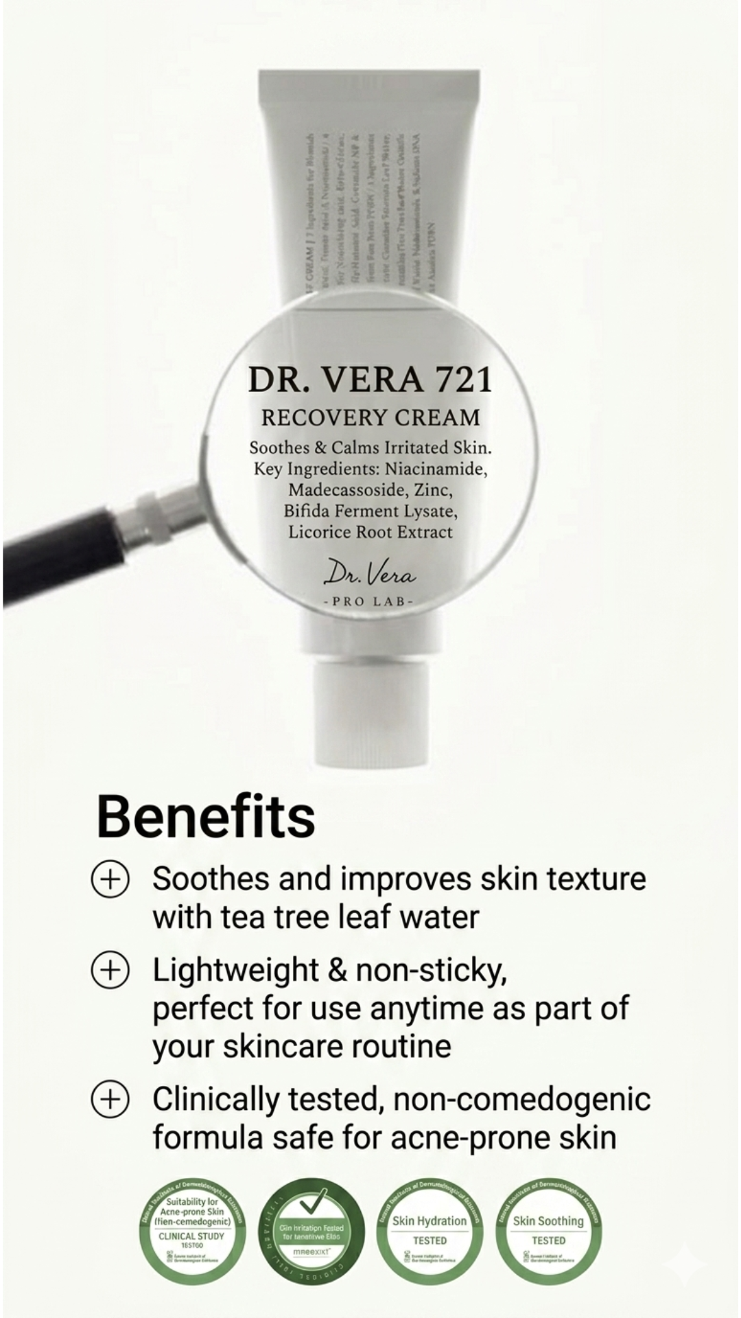 Dr. Vera 721 Recovery Cream + Detok Ebook + "See Results or Your Money Back"