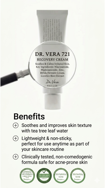 Dr. Vera 721 Recovery Cream + Detok Ebook + "See Results or Your Money Back"